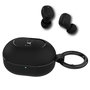 SAMI Buds Lite TWS Auriculares Inalambricos Negro Mini con Llavero Bateria 25 mAh