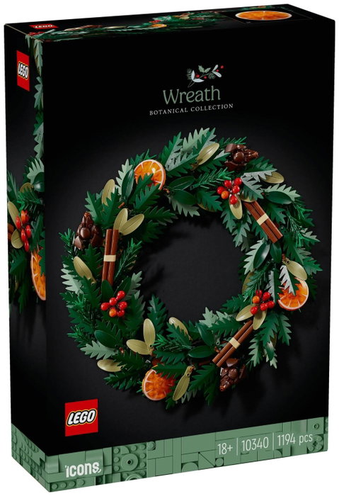 LEGO Botanicals Corona de Navidad 10340 LEGO Botanicals Corona de Navidad 10340