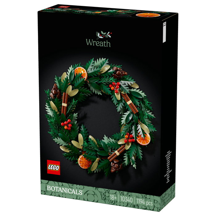 LEGO Art Corona de Navidad, Juego de Construcción, 1194 Piezas, Multicolor, 18+