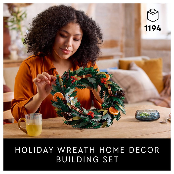 LEGO Art Corona de Navidad, Juego de Construcción, 1194 Piezas, Multicolor, 18+