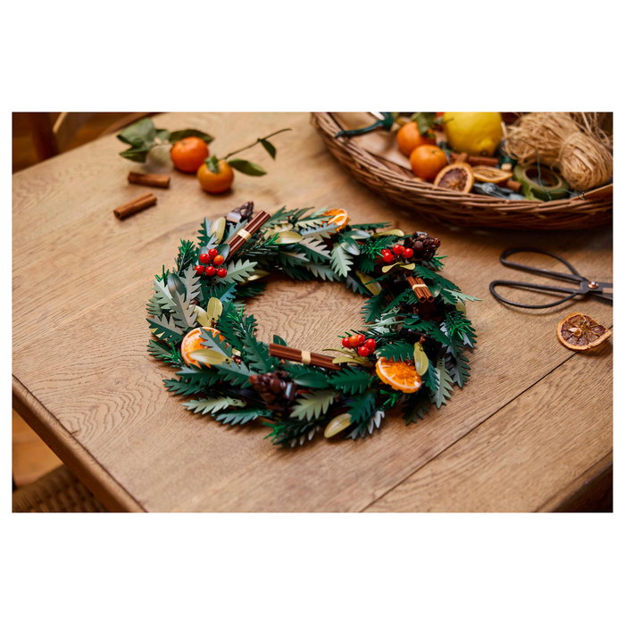 LEGO Art Corona de Navidad, Juego de Construcción, 1194 Piezas, Multicolor, 18+