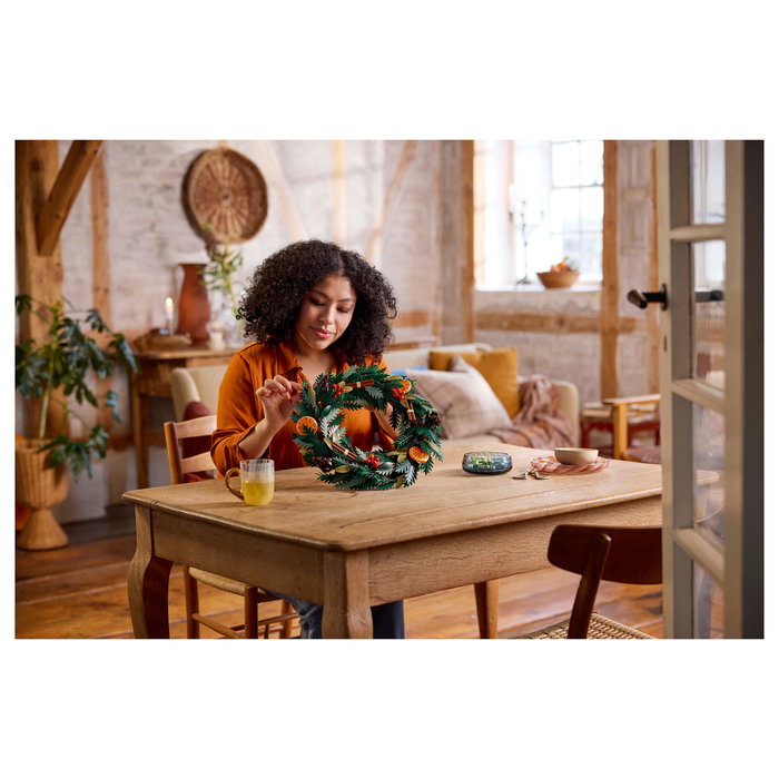 LEGO Art Corona de Navidad, Juego de Construcción, 1194 Piezas, Multicolor, 18+