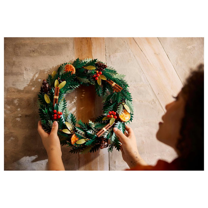 LEGO Art Corona de Navidad, Juego de Construcción, 1194 Piezas, Multicolor, 18+