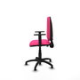 PIQUERAS Y CRESPO Silla de oficina Aýna Rosa con brazos 1D