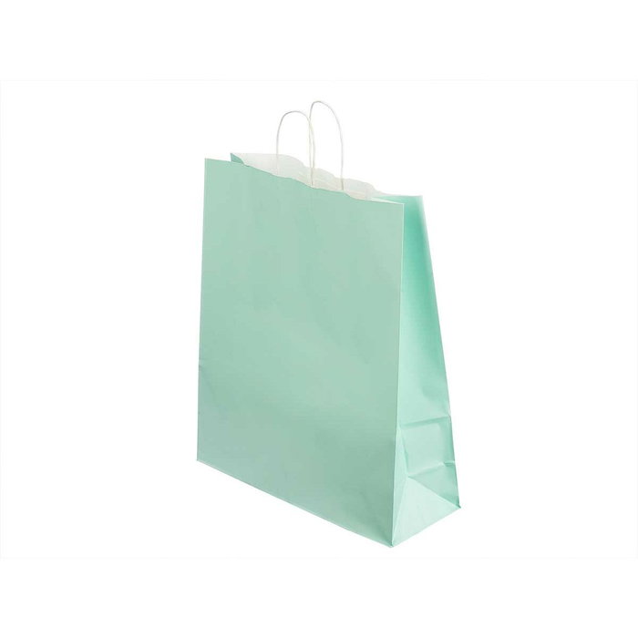 Bolsa de Papel Pincello Verde Menta 32 X 12 X 50 cm 32 x 50 x 0,2 cm (100 Unidades)