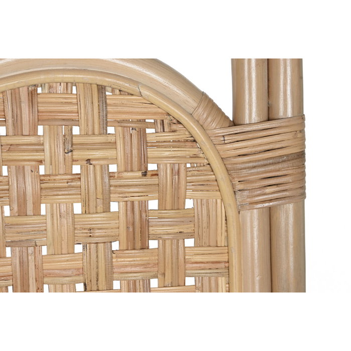 DKD Home Decor Cabecero Cama Balines Ratán Natural 153 x 146 x 4 cm