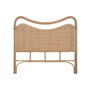 DKD Home Decor Cabecero Cama Balines Ratán Natural 153 x 146 x 4 cm