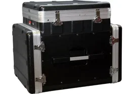 GATOR Combo de 10 Unidades de Rack Flightcase 19 pulgadas
