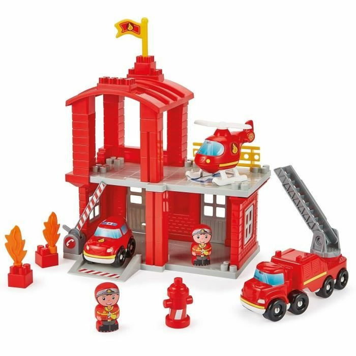 Ecoiffier 2980 Abrick Estación de bomberos - Bomberos en llamas Ecoiffier 2980 Abrick Estación de bomberos - Bomberos en llamas