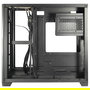 Inter-Tech C-501 Aspect Gaming Torre Midi Micro-ATX Mini-ITX PC Negro - Para CPU de 15.5 cm y Tarjeta Gráfica de 37.5 cm, Con Bahías 2.5/3.5" y Soporte para Ventiladores 120 mm