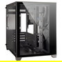 Inter-Tech C-501 Aspect Gaming Torre Midi Micro-ATX Mini-ITX PC Negro - Para CPU de 15.5 cm y Tarjeta Gráfica de 37.5 cm, Con Bahías 2.5/3.5" y Soporte para Ventiladores 120 mm