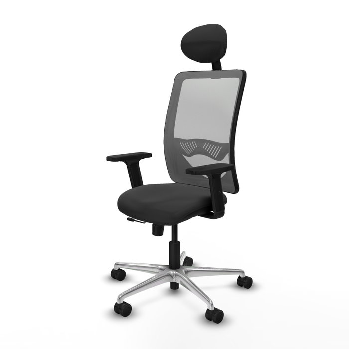 PIQUERAS Y CRESPO Silla de oficina Zulema con Mecanismo Sincro/Traslack, Gris PIQUERAS Y CRESPO Silla de oficina Zulema con Mecanismo Sincro/Traslack, Gris