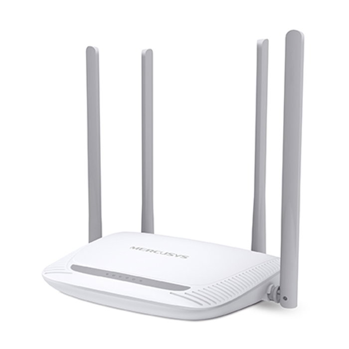 Mercusys MW325R - Router Inalámbrico N de 300 Mbps con 4 Antenas de 5 dBi, Cobertura hasta 500m² para Streaming HD y Juegos en Línea