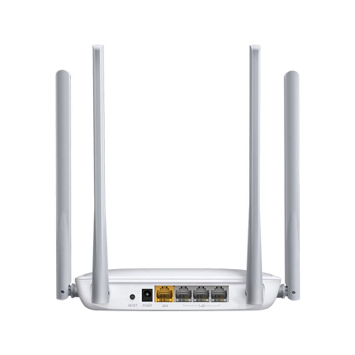 Mercusys MW325R - Router Inalámbrico N de 300 Mbps con 4 Antenas de 5 dBi, Cobertura hasta 500m² para Streaming HD y Juegos en Línea