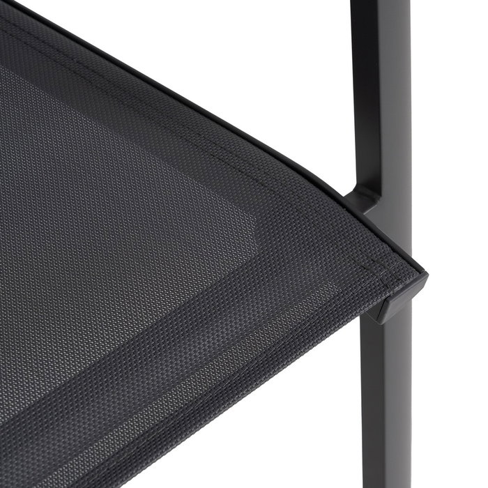 Silla Apilable Aluminio-Textileno 56,50 X 61,50 X 88,50 cm (Set de 2)