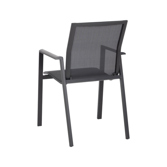 Silla Apilable Aluminio-Textileno 56,50 X 61,50 X 88,50 cm (Set de 2)