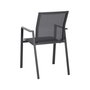 Silla Apilable Aluminio-Textileno 56,50 X 61,50 X 88,50 cm (Set de 2)