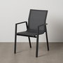 Silla Apilable Aluminio-Textileno 56,50 X 61,50 X 88,50 cm (Set de 2)
