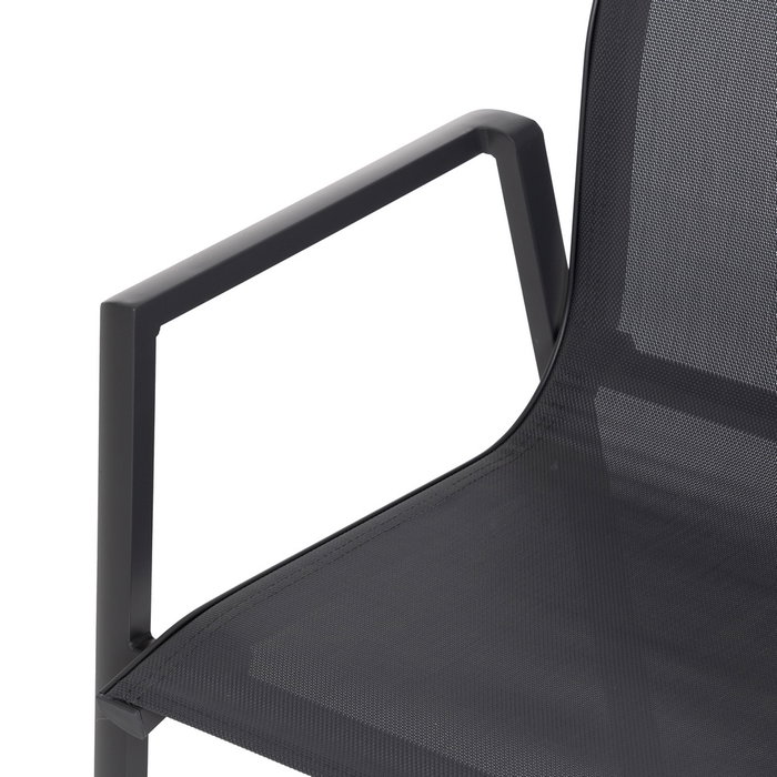 Silla Apilable Aluminio-Textileno 56,50 X 61,50 X 88,50 cm (Set de 2)