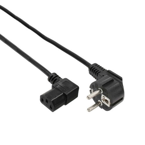 Ewent Cable de transmisión EC1910 negro 1,8 m C13 acoplador enchufe tipo F