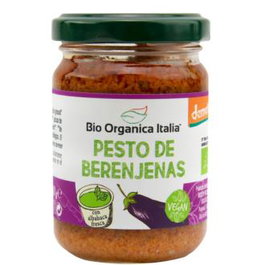Bio Organica Italia Pesto de Berenjenas Vegano 140Gr