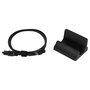 ASUS DC300 Dock USB-C con 90W Power Delivery, Triple Pantalla 4K HDMI 2.0/DP 1.4, Ethernet Gigabit, 4 Puertos USB, Lector SD, Negro