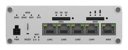 Teltonika Networks RUTX50 Router Industrial 5G con EU PSU