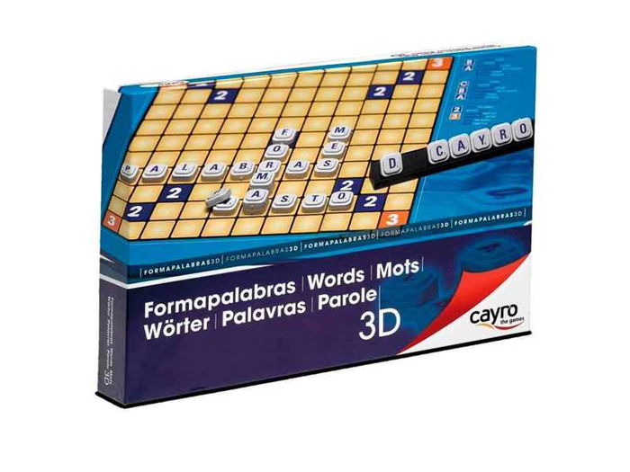 Cayro Formapalabras 3D Edad Mínima Recomendada: 7 Años