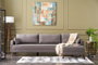Atelier Del Sofa Sofá Esquinero Derecho Marrón 275x85x81 cm