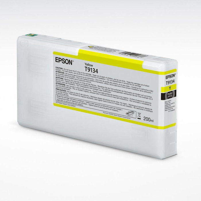 Epson T9134 Cartucho de Tinta Amarillo 200ml Epson T9134 Cartucho de Tinta Amarillo 200ml