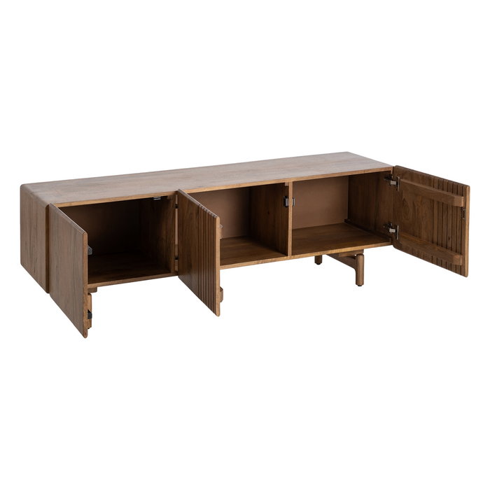 Mueble Tv Madera de Mango Salón 160 X 45 X 54 cm