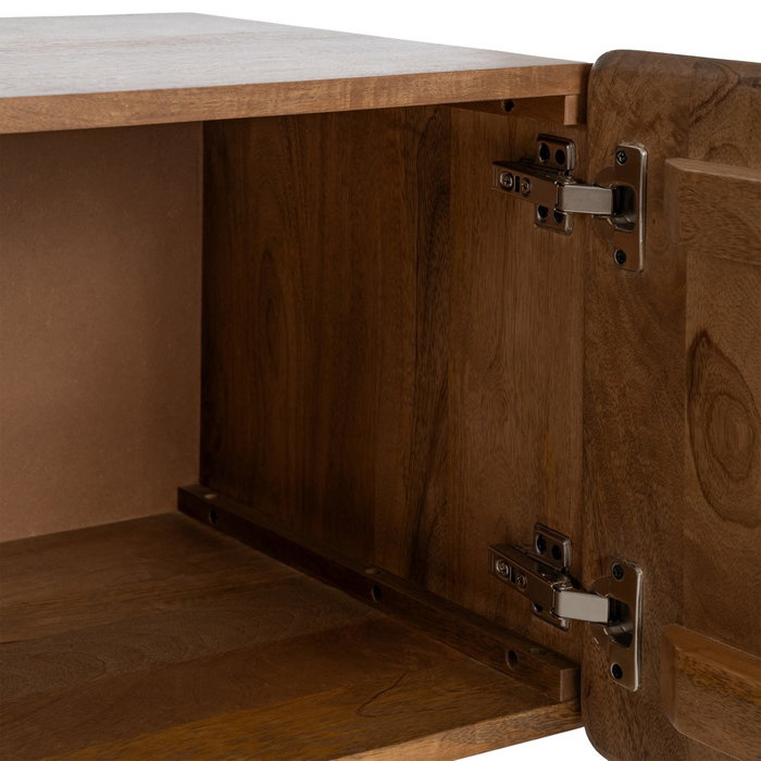 Mueble Tv Madera de Mango Salón 160 X 45 X 54 cm