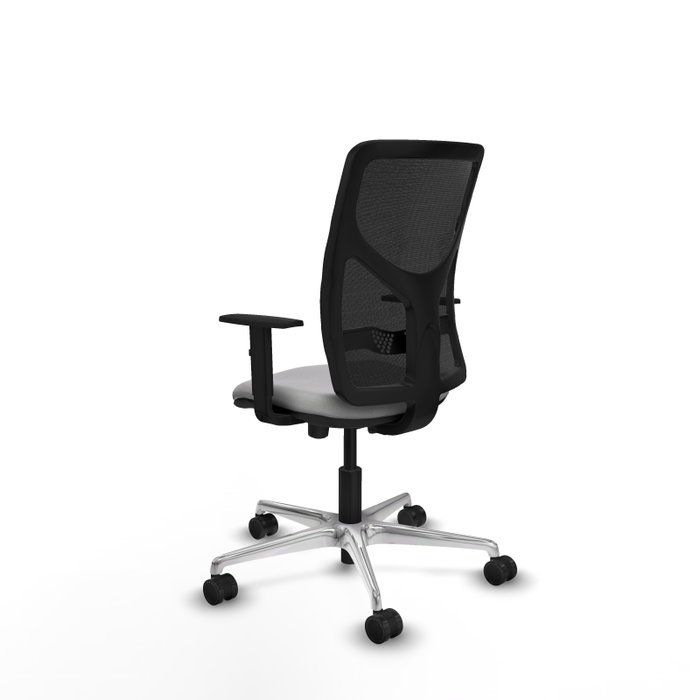 PIQUERAS Y CRESPO Silla de oficina Motilla con mecanismo Sincro/Traslack, Gris claro y Negro PIQUERAS Y CRESPO Silla de oficina Motilla con mecanismo Sincro/Traslack, Gris claro y Negro