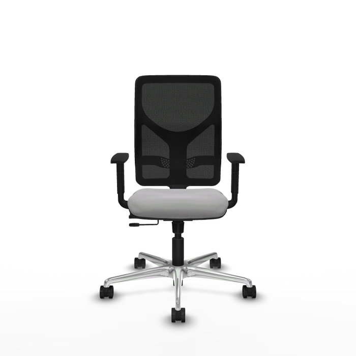 PIQUERAS Y CRESPO Silla de oficina Motilla con mecanismo Sincro/Traslack, Gris claro y Negro PIQUERAS Y CRESPO Silla de oficina Motilla con mecanismo Sincro/Traslack, Gris claro y Negro