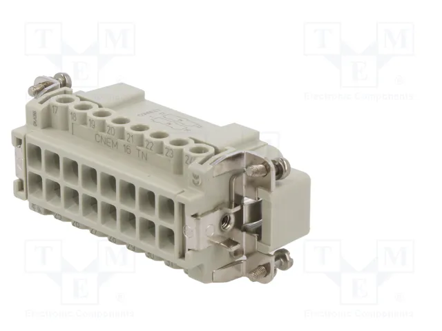 ILME CNEM16TN Conector HDC Macho CNE de 16 Pines