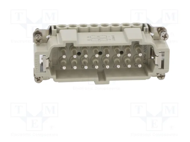 ILME CNEM16TN Conector HDC Macho CNE de 16 Pines