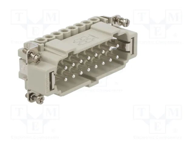ILME CNEM16TN Conector HDC Macho CNE de 16 Pines