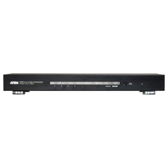 ATEN VS1814T Splitter HDMI 4 Puertos sobre CAT5 4K 1080p Negro ATEN VS1814T Splitter HDMI 4 Puertos sobre CAT5 4K 1080p Negro