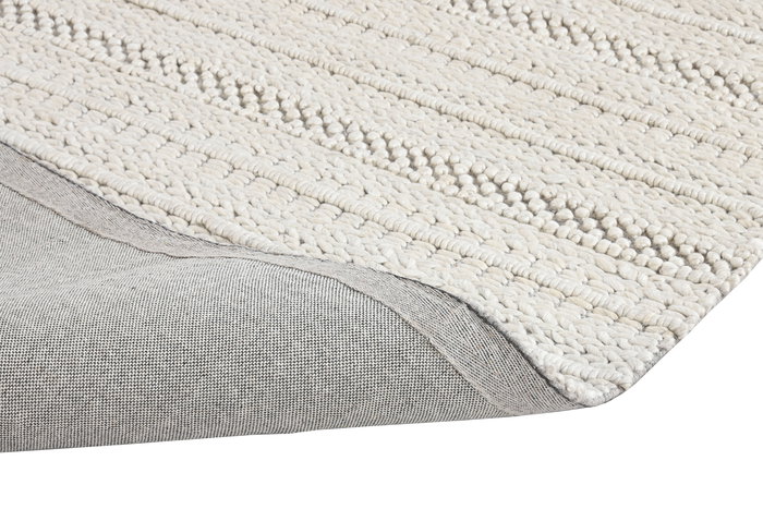 DKD Home Decor Alfombra Boho Crudo Lana Viscosa Antideslizante Carpets abril 25a 230 x 160 cm