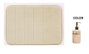 DKD Home Decor Alfombra de Baño de Poliéster Melocotón 60x40 cm