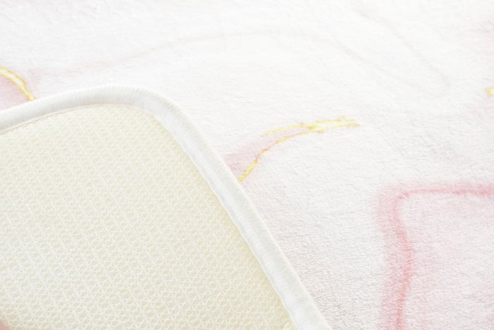 DKD Home Decor Alfombra Glam Melocoton 1 x 40 x 60 cm (6 Unidades)