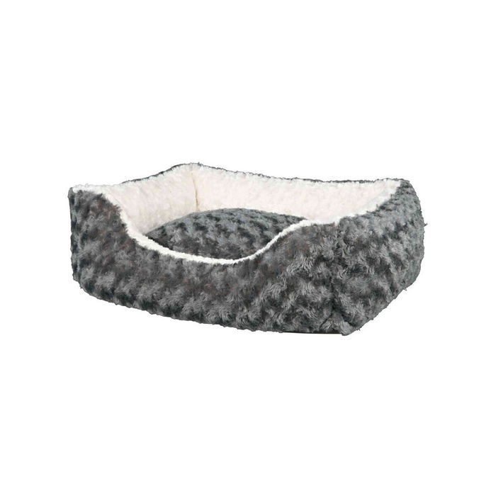 Cama para Perro Trixie Leni Gris Crema 50 × 40 cm Cama para Perro Trixie Leni Gris Crema 50 × 40 cm