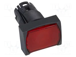 SCHNEIDER ELECTRIC Interruptor de presión Harmony XB6 rojo 16mm
