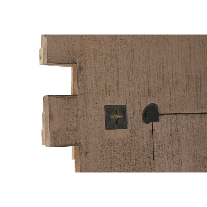 DKD Home Decor Espejo de Mango y Cristal con Troncos 3D Natural 91x183 cm DKD Home Decor Espejo de Mango y Cristal con Troncos 3D Natural 91x183 cm