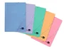 Liderpapel Carpeta Gomas Tres Solapas Cartón Plastificado Folio Colores Pasteles Surtidos