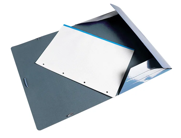 Liderpapel Carpeta Gomas Tres Solapas Cartón Plastificado Folio Colores Pasteles Surtidos