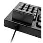 Unykach Teclado KB918 USB Español QWERTY de 105 Teclas con Lector Inteligente de Tarjetas PC/SC para DNIe y Sanidad, Negro