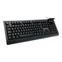 Unykach Teclado KB918 USB Español QWERTY de 105 Teclas con Lector Inteligente de Tarjetas PC/SC para DNIe y Sanidad, Negro