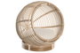 DKD Home Decor Cama Mascota Balines Ratán Natural 50 x 55 x 55 cm