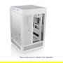 Thermaltake The Tower 500 Snow White Caja PC Midi Tower ATX/EATX/micro ATX/Mini-ITX SPCC Vidrio Templado Blanco para Juego